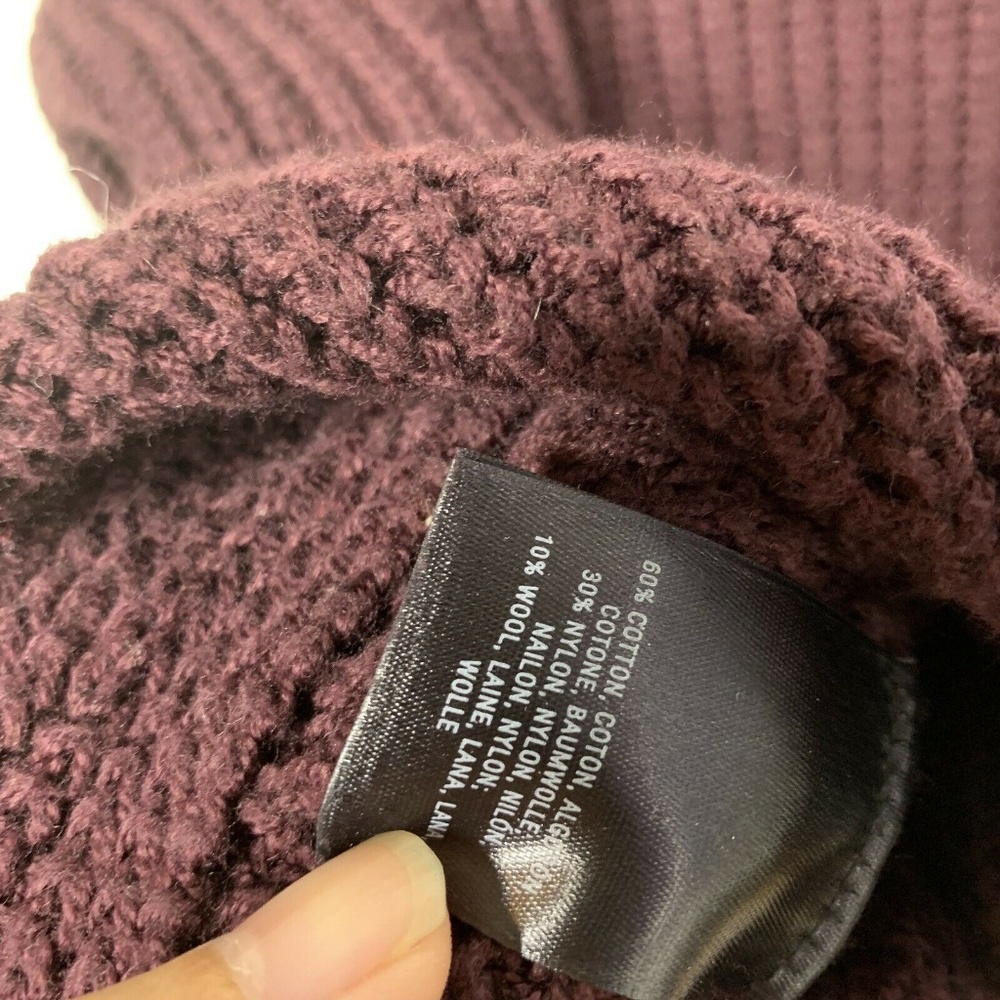 Anthropologie Moth High Low Turtleneck Sweater XS - Picture 3 of 7